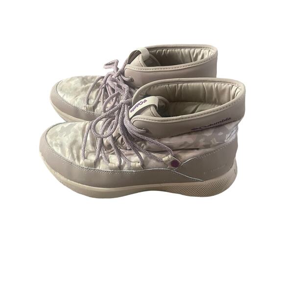 Columbia Women's Size 11 Slopeside Village Omni-Heat Moon Camo‎ Ankle Boots - Picture 4 of 11